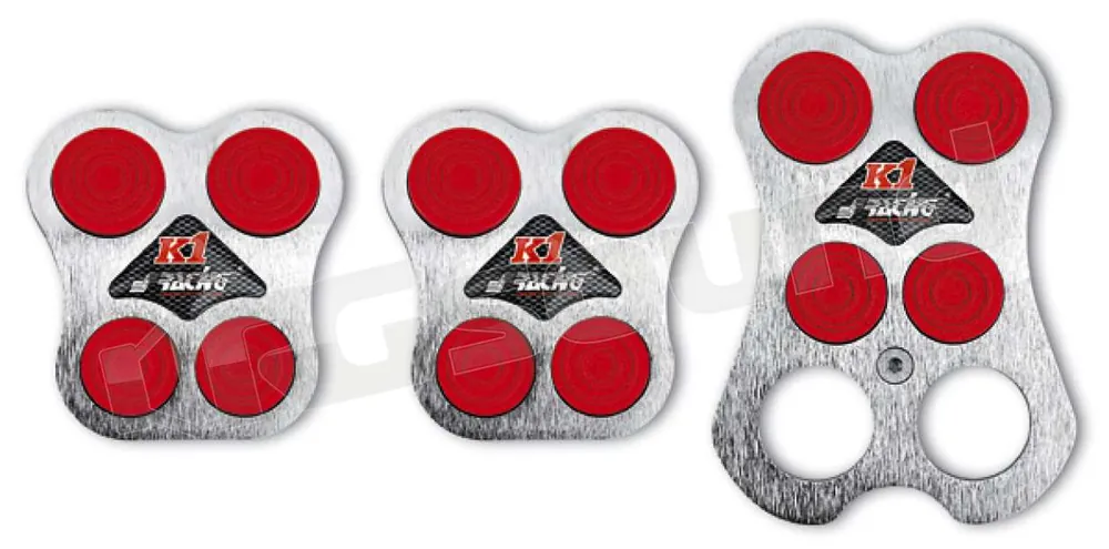 Simoni Racing 870PRX K1 Cromo - Kit 3 pz. Interni - Pedali pedane e