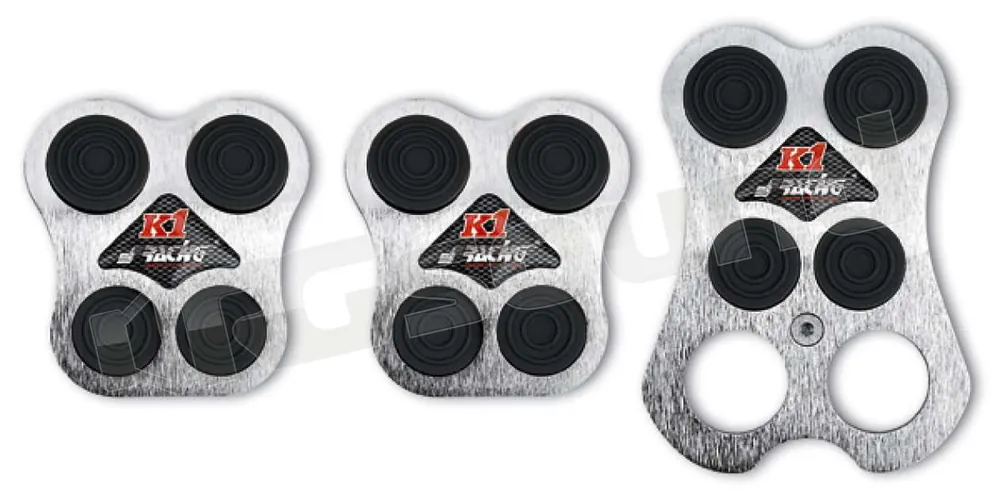 Simoni Racing 870PX K1 Cromo - Kit 3 pz. Interni - Pedali pedane e a