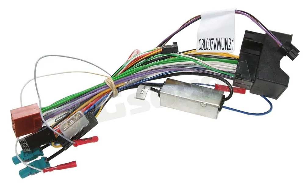 Paser CBL007VWUN21 Plug&Play Unican - Volkswagen con doppia antenna
