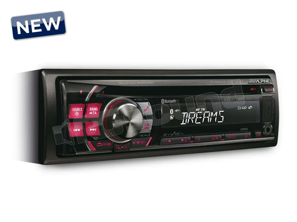 Alpine CDE-126BT Autoradio 1 din e 2 din Car stereo - Autoradio 1 e