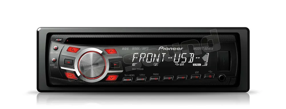 Pioneer DEH-2300UB Autoradio 1 din e 2 din Car stereo - Autoradio 1