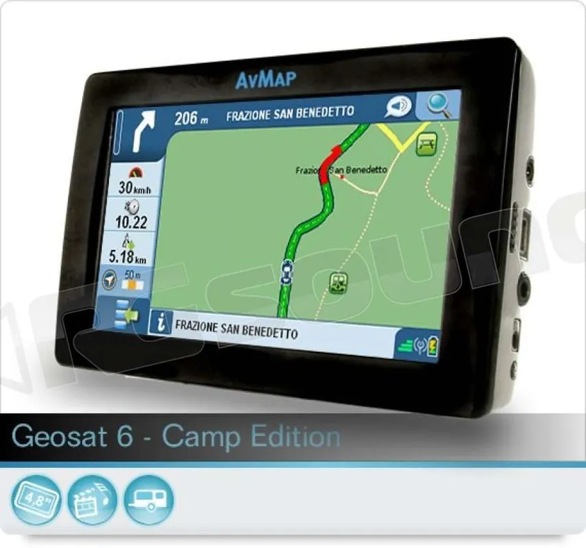 AV Map Geosat 6 Camp Navigatori GPS - Portatili