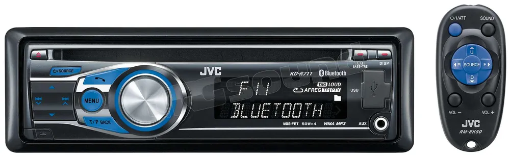 JVC KD-R711 Autoradio 1 din e 2 din Car stereo - Autoradio 1 e 2 Di