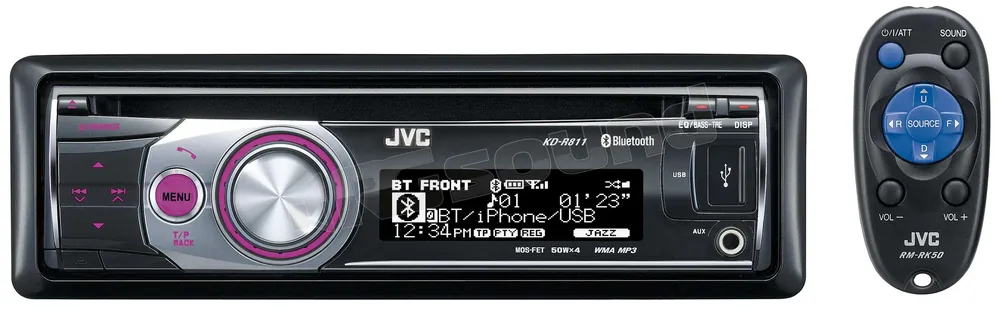 JVC KD-R811 Autoradio 1 din e 2 din Car stereo - Autoradio 1 e 2 Di