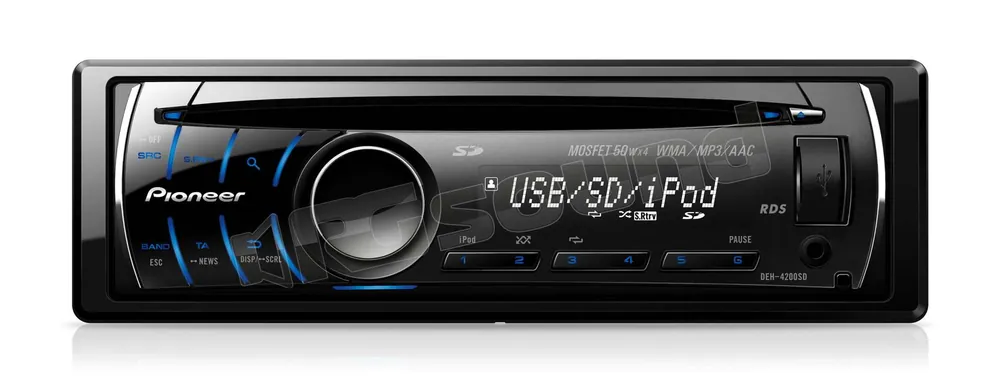 Pioneer DEH-4200SD Autoradio 1 din e 2 din Car stereo - Autoradio 1