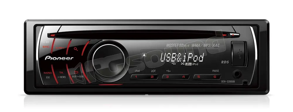 Pioneer DEH-3200UB Autoradio 1 din e 2 din Car stereo - Autoradio 1