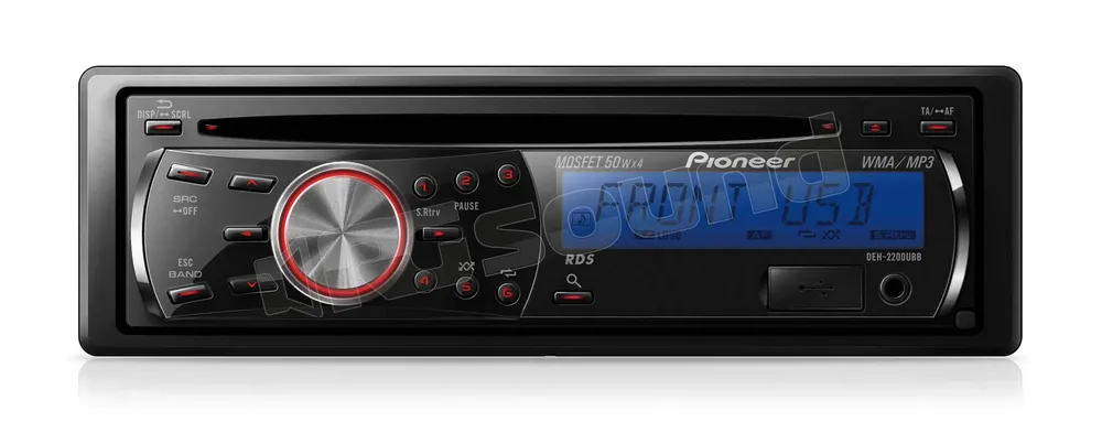 Pioneer DEH-2200UBB Autoradio 1 din e 2 din Car stereo - Autoradio
