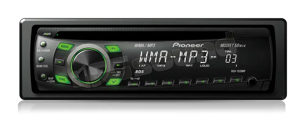 Pioneer DEH-1320MP Autoradio 1 din e 2 din Car stereo - Autoradio 1