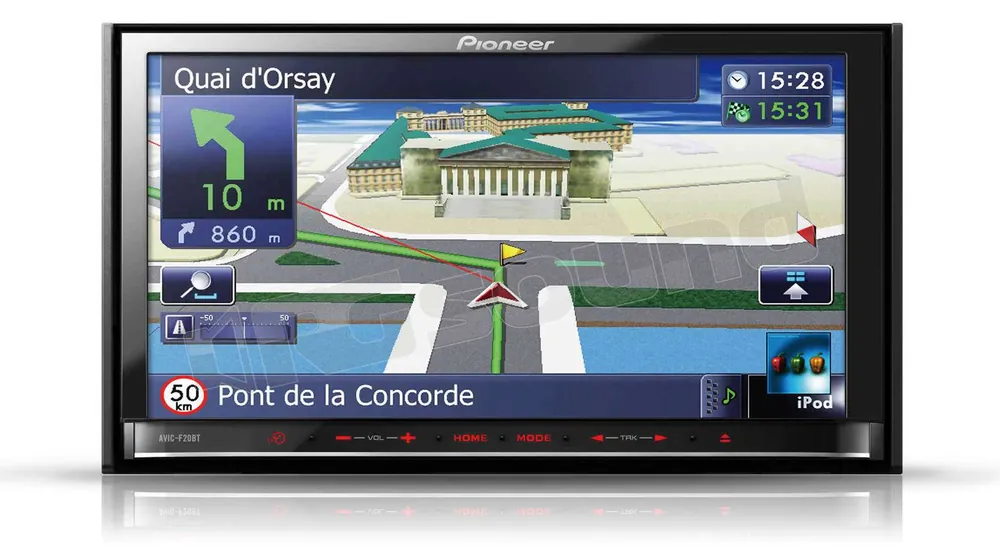 Pioneer AVIC-F20BT Monitor auto 1 e 2 Din Car multimedia - Monitor