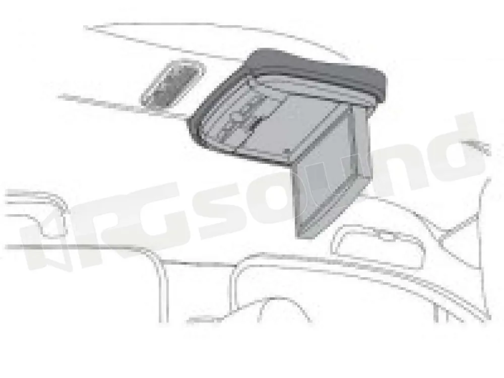 Alpine RSE-K100SC kit installazione PKG su Renault Scenic Monitor LC
