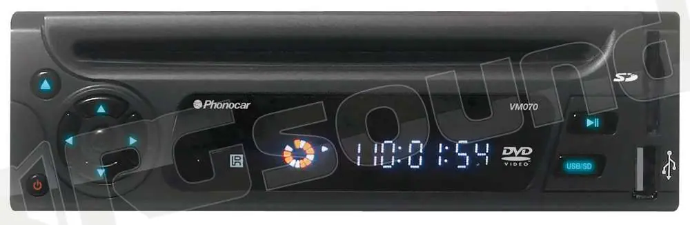 Phonocar VM070 lettore dvd 12v-24v Player DVD - USB - SD - CD - Lett