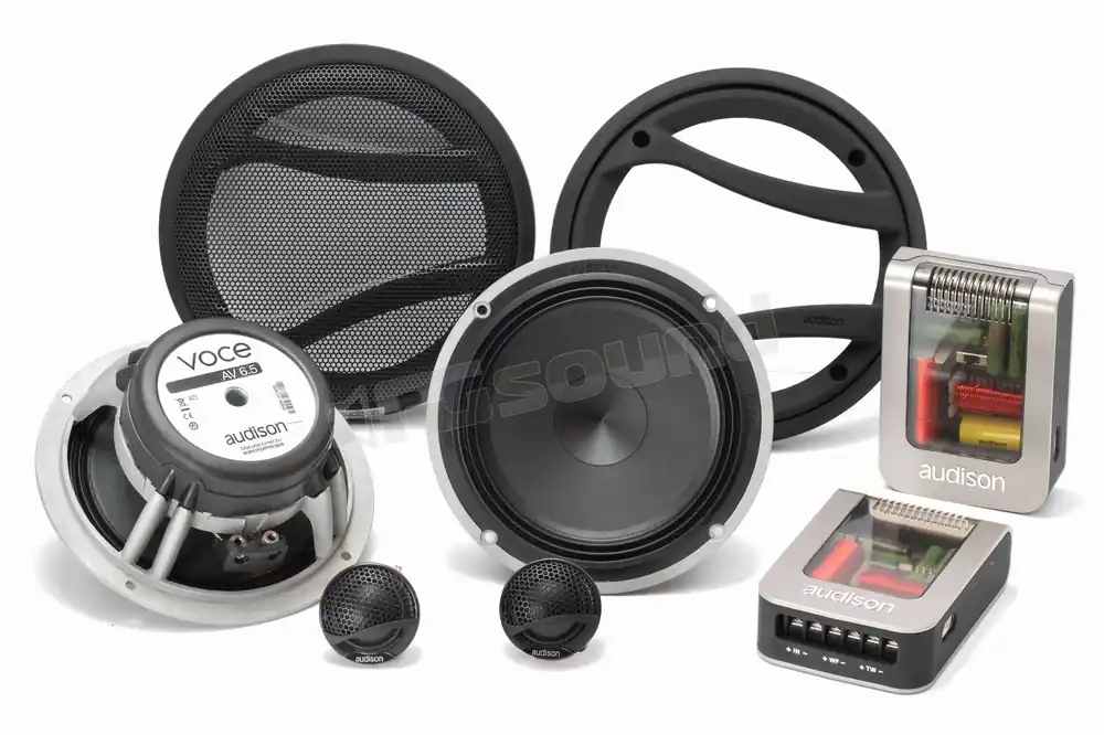 Audison AV K6 Kit due vie di alta qualità da 165 mm serie Voce con gr