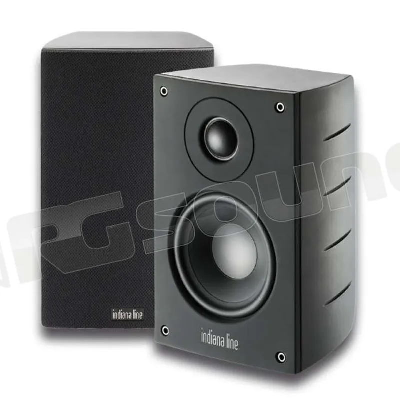 Indiana Line Ego Sat diffusori compatti a due vie - finitura nero opac
