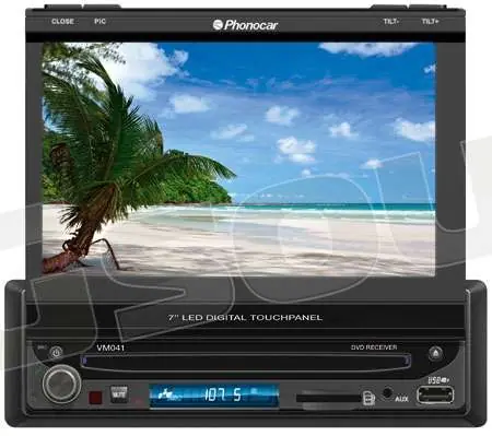 Phonocar VM041 Monitor auto 1 e 2 Din Car multimedia - Monitor auto