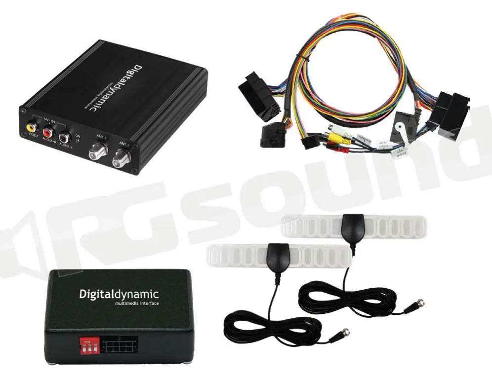 Digitaldynamic MDV-MFD3 con sintonizzatore DVB-T integrato per Seat -