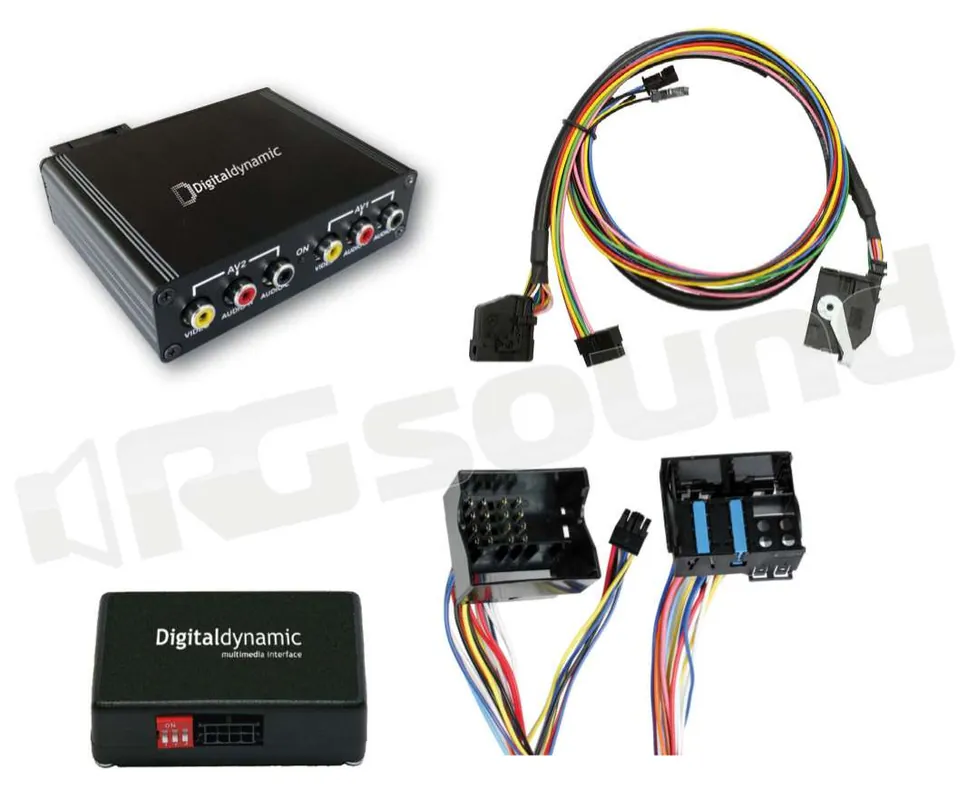 Digitaldynamic MK-MFD3 2 A/V CAN con controllo esterno per Seat - Skod