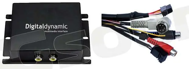 Digitaldynamic MI-C25 Mercedes con Comand 2.5 Interfacce - Ingressi