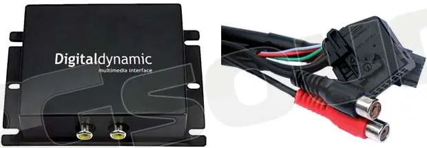 Digitaldynamic MI-MFD2/S CAN con controllo esterno MASERATI Blaupunkt