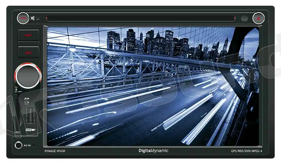 Digitaldynamic Dymage NF630 Monitor auto 1 e 2 Din Car multimedia -