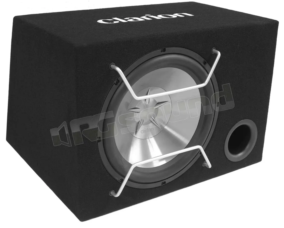 Clarion SW3013B sub in cassa bass-reflex Subwoofer - Subwoofer in ca