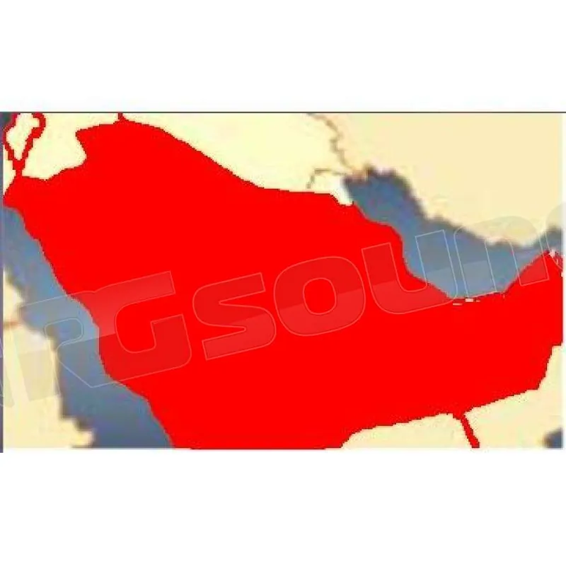 AV Map Mappa Arabia Saudita e Emirati Arabi per Geosat 6, Geosat 5, Ge