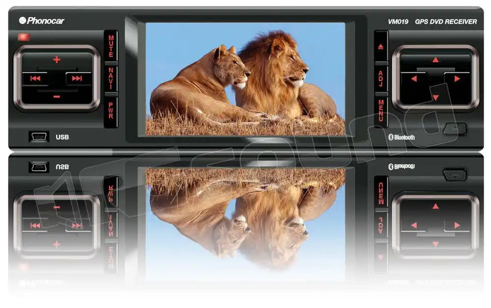 Phonocar VM019 Monitor auto 1 e 2 Din Car multimedia - Monitor auto