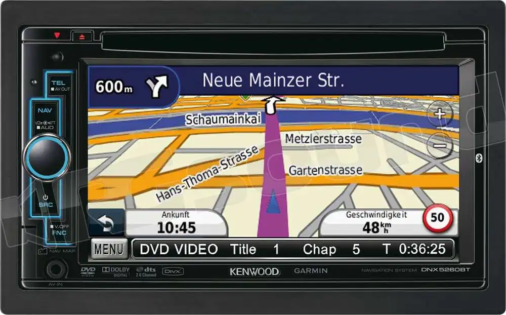 Kenwood DNX5260BT Monitor auto 1 e 2 Din Car multimedia - Monitor a