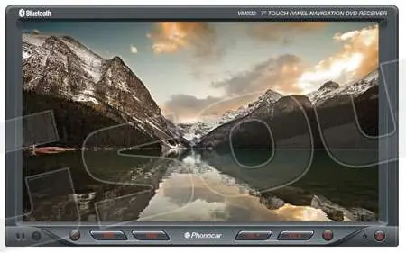 Phonocar VM032 Monitor auto 1 e 2 Din Car multimedia - Monitor auto