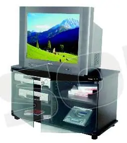 Prandini 560 colore nero Supporti TV LCD Plasma Proiettori - Mobili