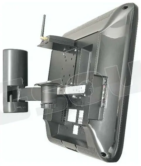 Prandini 500W3 supporto da parete per TV LCD, TV LED Supporti TV LCD