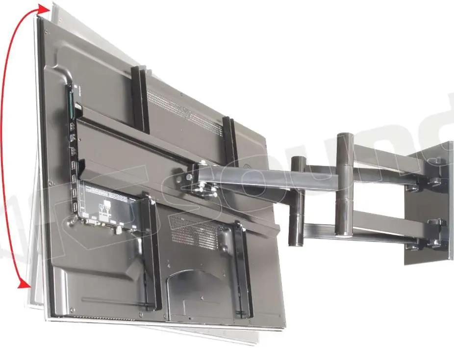Prandini 518 staffa da parete per plasma, lcd, led Supporti TV LCD P