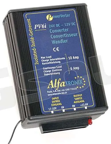 V-Tronix - Shakespeare PV6i - 24v-12v 6/10 amp, isolated Switchmode