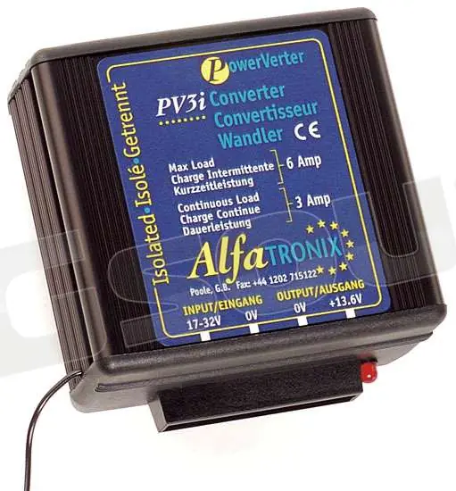 V-Tronix - Shakespeare PV3i - 24v-12v 3/6 amp, isolated Switchmode