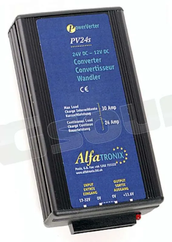 V-Tronix - Shakespeare PV24s 24v-12v 24/30 amp, Switchmode Antenne p