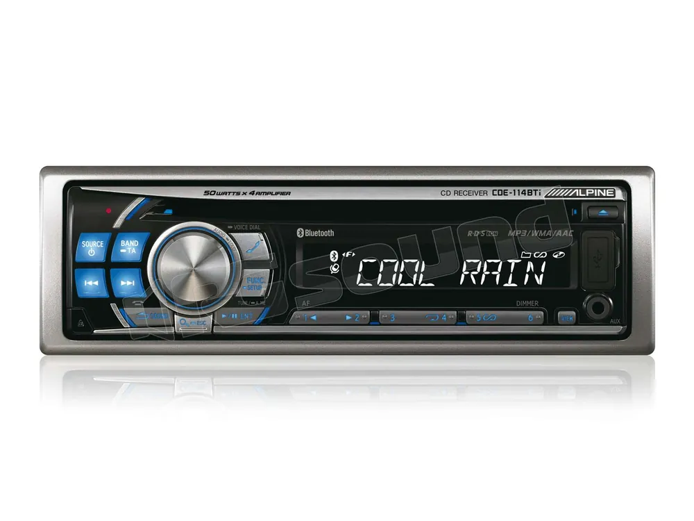 Alpine CDE-114BTi Autoradio 1 din e 2 din Car stereo - Autoradio 1