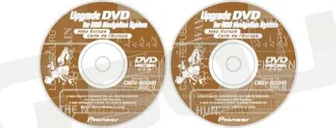 Pioneer CNDV-900HD - Aggiornamento cartografico 2009 e software per AV