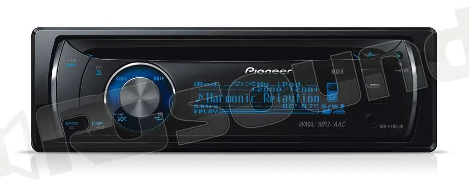 Pioneer DEH-D5100U Autoradio 1 din e 2 din Car stereo - Autoradio 1