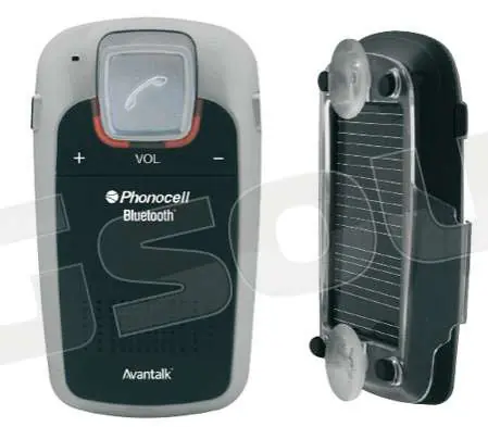 Phonocar 6/850 - vivavoce a ricarica solare Telefonia Auto - Kit Vi