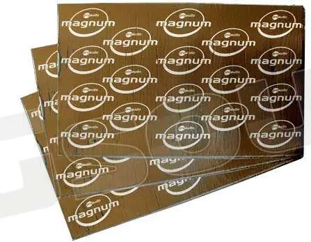 Proaudio Magnum M3 - 4 fogli da 40x25cm spessore 2,5mm Insonorizzan
