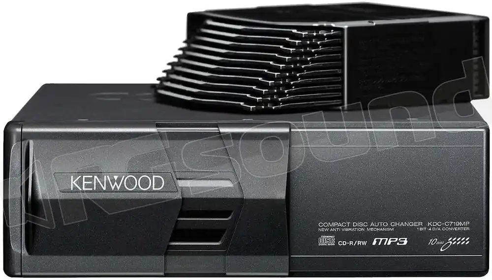 Kenwood KDC-C719MP CD Changer 10 dischi Player DVD - USB - SD - CD -