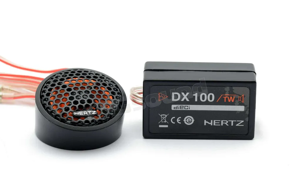 Hertz DT 16 tweeter con crossover e supporti Altoparlanti - Tweeter