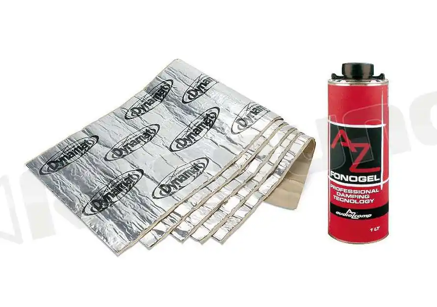 Dynamat Kit insonorizzazione per 2 portiere - 4 fogli Dynamat Xtreme +