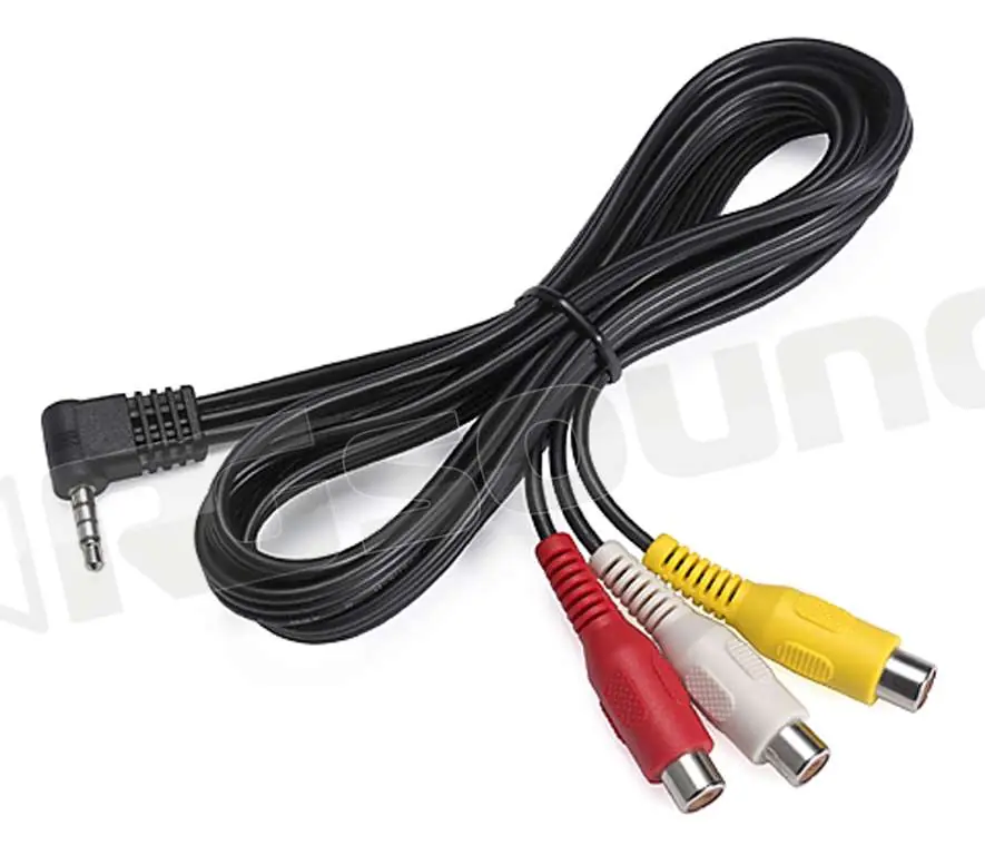 Kenwood CA-C3AV Adattatore Mini-Jack a RCA Cablaggi e accessori - Ac