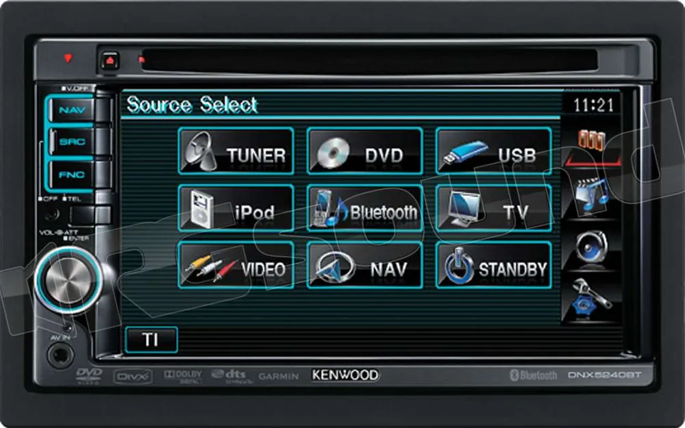 Kenwood DNX5240BT Monitor auto 1 e 2 Din Car multimedia - Monitor a
