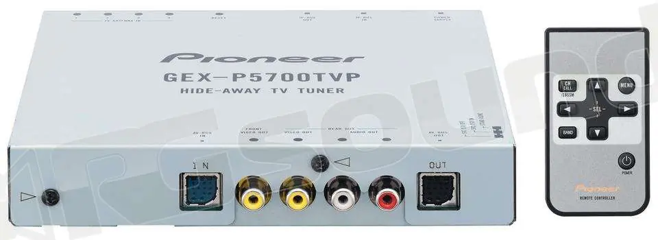 Pioneer GEX-P5700TVP Sintonizzatore TV a scomparsa universale Decode