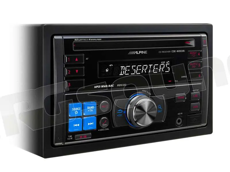 Alpine CDE-W203Ri Autoradio 1 din e 2 din Car stereo - Autoradio 1