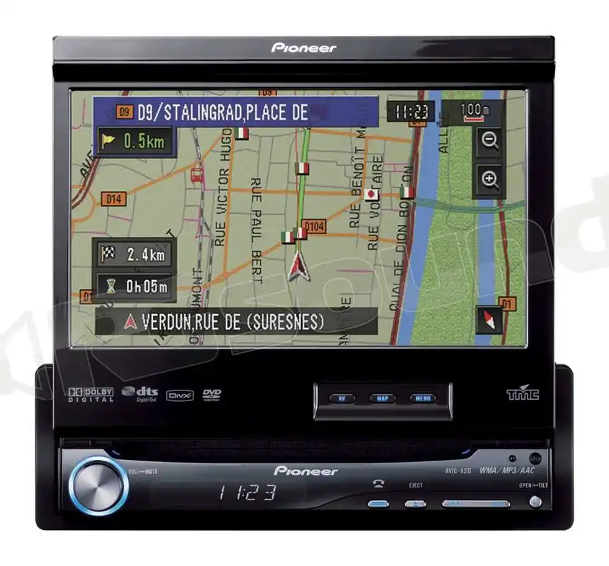 Pioneer AVIC-X3-II SP con rilevatore di Autovelox Monitor auto 1 e
