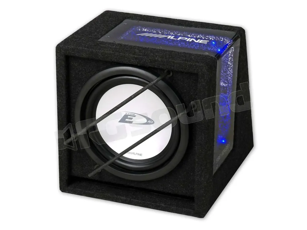 Alpine SBE-1043BR Subwoofer - Subwoofer in cassa