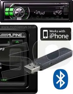 Alpine CDE-101R Autoradio 1 din e 2 din Car stereo - Autoradio 1 e