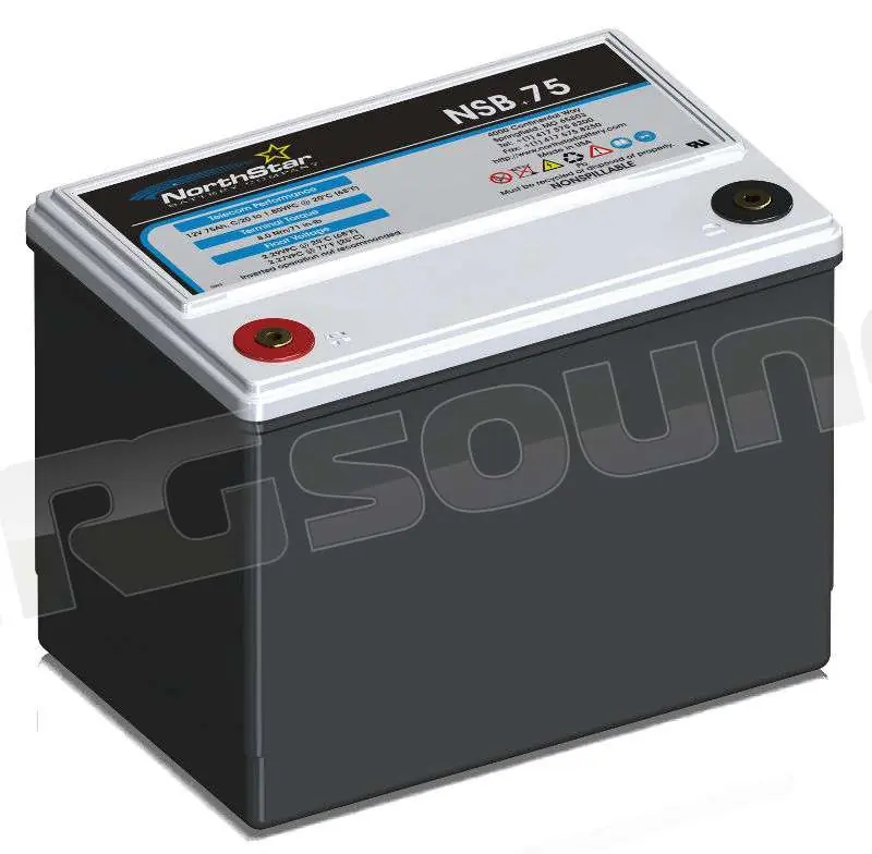 Northstar NSB 75 Attacco filettato M6F senza morsetti Batterie per a